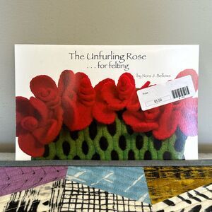 Noni Bags Pattern Unfurling Rose for Felting